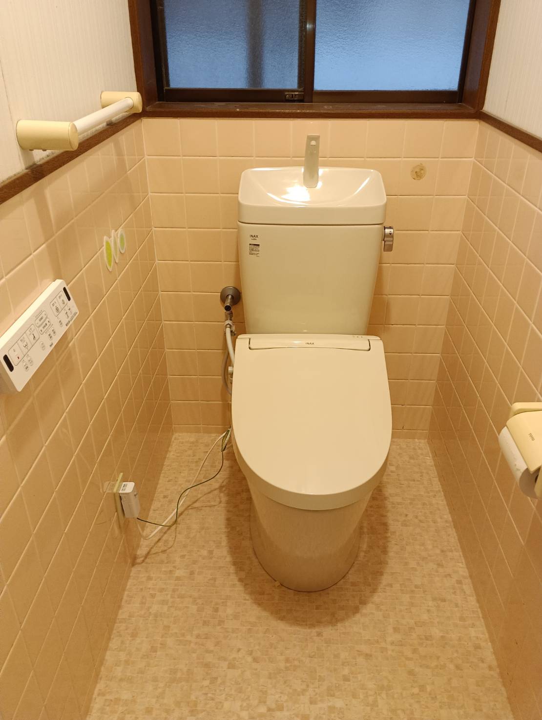 岩美郡にてトイレ改修工事